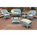 CS- (9) Kindermöbel PE Rattan Kinder Sofa Set